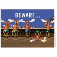 TREE FREE GREETING CARD Moose Dropping